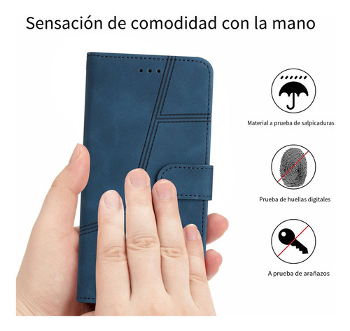 Funda Para Teléfono Zte Blade A52/blade V50 Smart/blade A34 Con Tapa, Piel Al Tacto, Funda Tipo Cartera