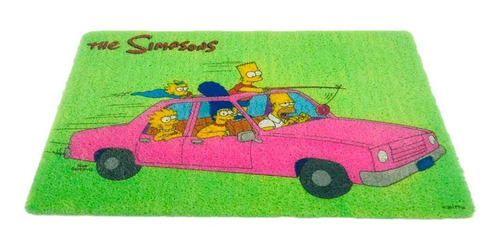 Felpudo De Entrada Alfombra Moderma Hogar Los Simpsons