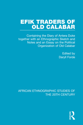 Libro Efik Traders Of Old Calabar: Containing The Diary O...