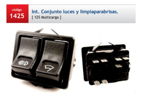 Llave Tecla Conjunto Fiat 125 Multicarga