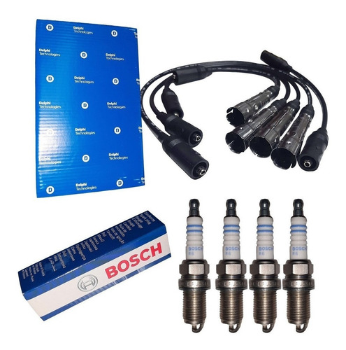 Kit De Cables Bujias Vw Gol Power 1.6 Bosch