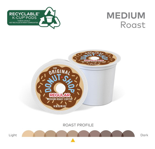 Keurig The Original Donut Shop 72 Pods