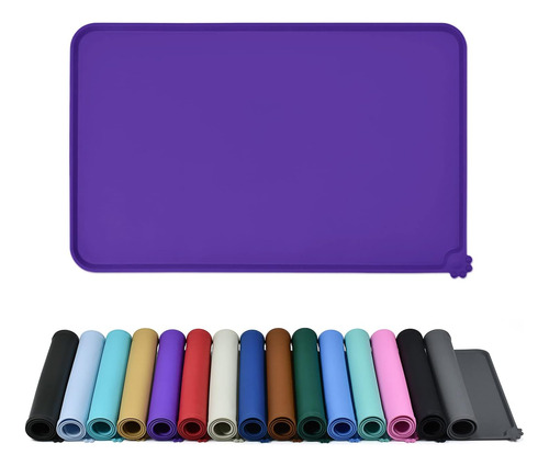 Reopet Silicone Pet Feeding Mat, Waterproof Dog Cat Food S1