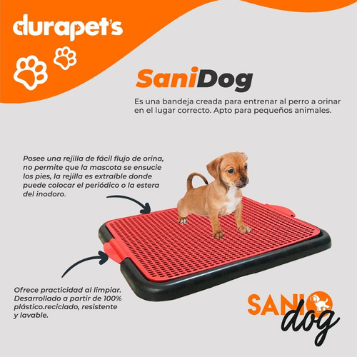 Bandeja Sanitaria Baño Para Perros Durapet´s