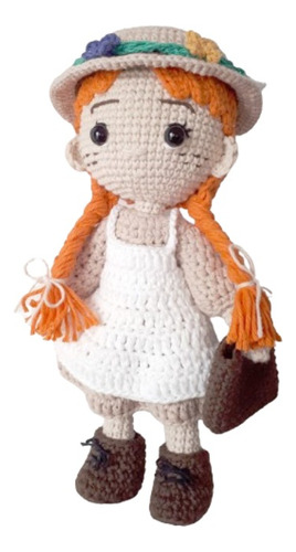 Muñeca Anne With An E Amigurumi Tejida - Pipelino