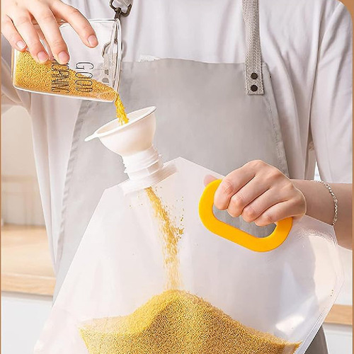 Aleissi 3pz Bolsas Almacenamiento Alimentos Antiderrames 3k