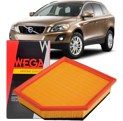 Imagem 2 de 6 de Filtro Ar Motor Volvo Xc60 3.0 2008 2009 2010 2011 2012 2013
