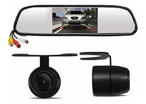 Espelho Retrovisor Com Tela Câmera Ré Smart Chery Audi Volvo