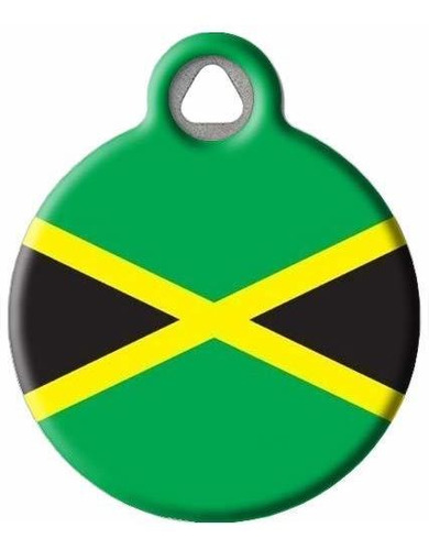 Placa De Identificación De Arte De Jamaica La Bandera Nacion