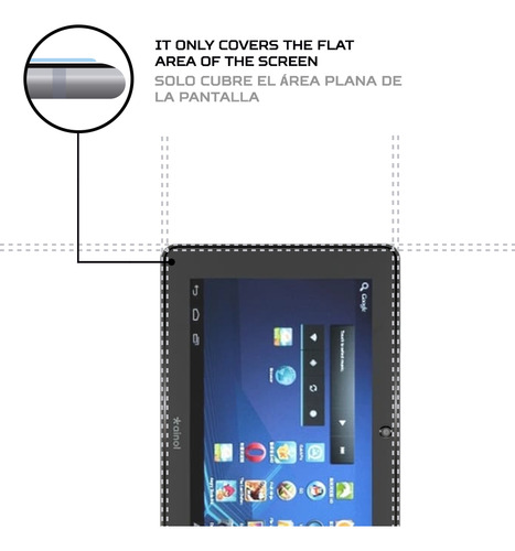Protector Pantalla Antishock Para Tablet Ainol Novo7