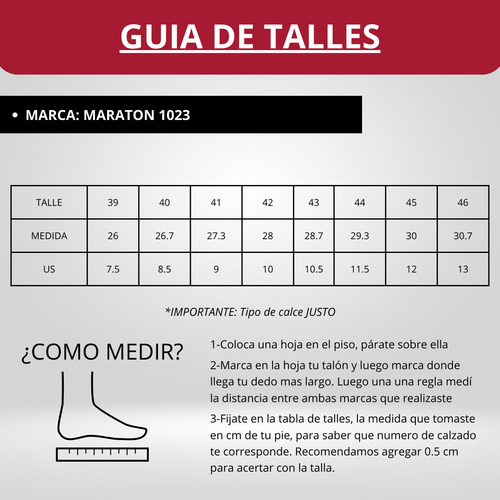 Zapatillas Deportivas Hombre Maraton #1023 Trail Running