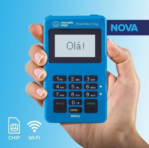 Maquina De Cartão Point Mini Chip Promoção