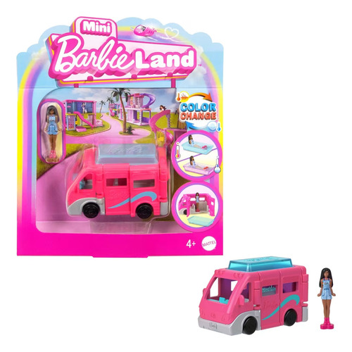 Mini Barbieland Muñeca Camper Vehículo Mattel Original