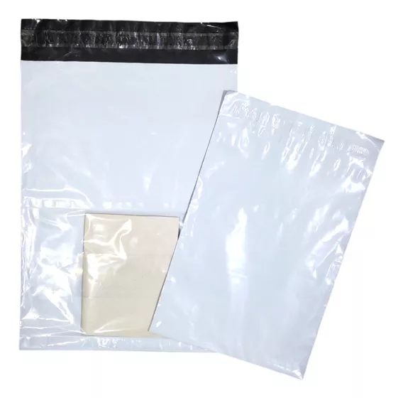  Bolsas De Seguridad Portaguía Para Mensajería 33x35cm 100uds