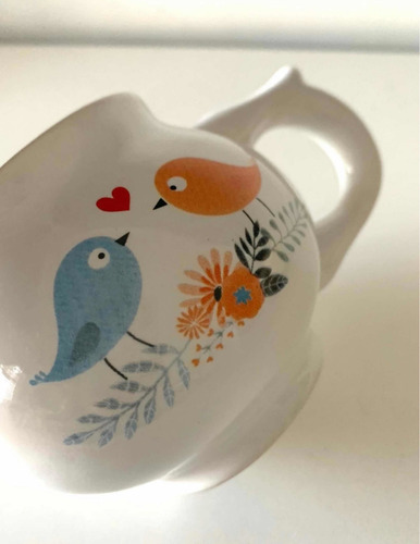 Taza Cerámica Sopera Bazar Vajilla Té Café Sopa