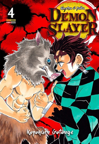Imagem 1 de 2 de Demon Slayer 4! Mangá Panini! Novo Lacrado! Kimetsu No Yaiba