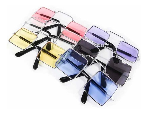 Lentes Gafas De Sol Perro Gato Estilo Cuadrados Hipster 