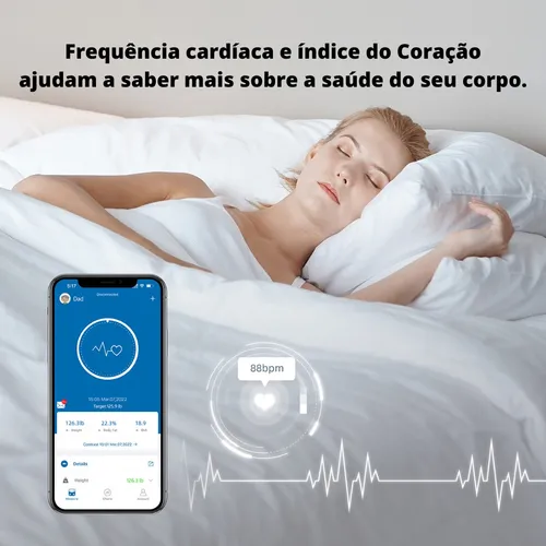 Aplicación de báscula digital de impedancia corporal Fitdays Wf02