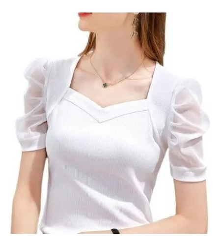 . Blusa Casual Moderna Cómoda Mujer Suelta Elegante .