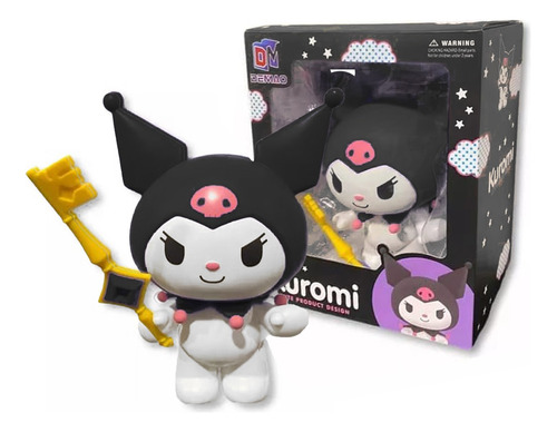 Muñeca Figura Coleccionable My Melody Kuromi Morado O Negro