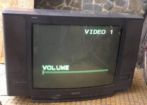 Imagen 2 de 4 de Televisor Sony Trinitron En Buen Estado. Se Anexa Video