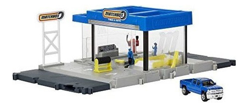 Matchbox Action Drivers Matchbox Auto Shop Playset Con 1 Mat