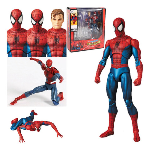 Figura De Acción De Spider-man De Maf 075 Versión Cómica Jon