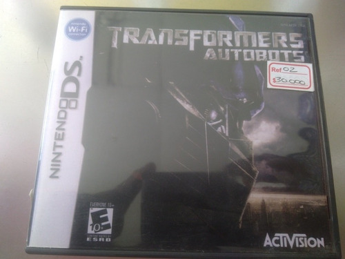 Juego De Nintendo Ds Ref 02,transformers Autobots.