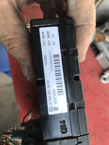 A 163 545 2332 Módulo Carrocería Bcm Mercedes Ml320 Bodega 3 (Usado)