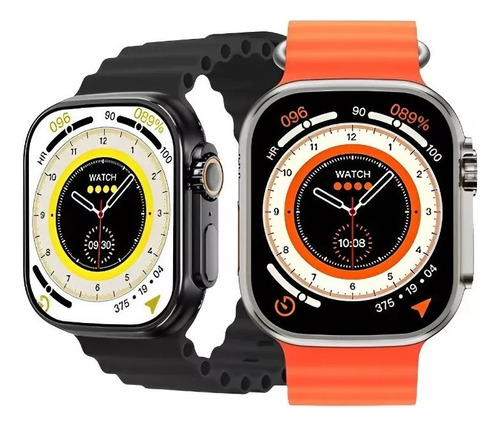 Relógio Smartwatch S18 Ultra 07 Pulseiras + Case Andoid/ios