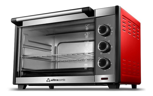 Horno Eléctrico Ultracomb 2000w 55 Lts Con Temporizador