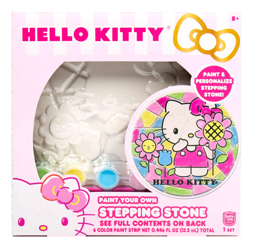 Sanrio Hello Kitty Pinta Tu Propio Trampolín, Incluye 7 PuLG