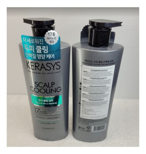 Kerasys Scalp Cooling Shampoo 600ml Anticaspa Calmante