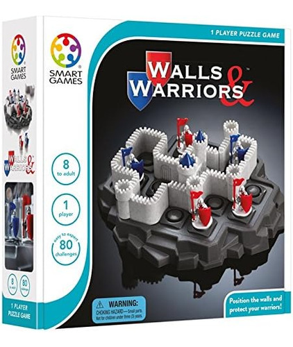 Smartgames Walls & Warriors Juego De Mesa De Estrategia Para