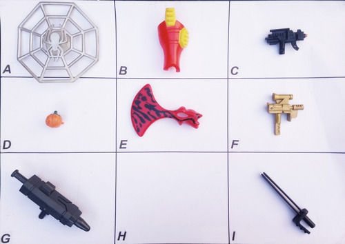 Accesorios Toy Biz Figuras De 20cm - Precio X C/u. Cordoba