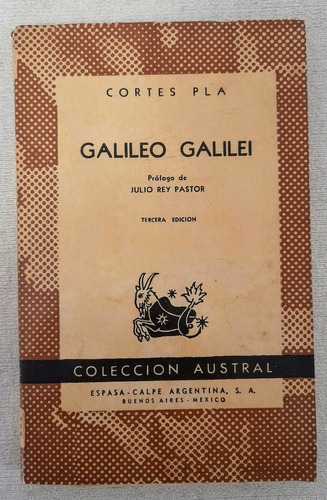 Galileo Galilei - Cortes Pla - Colección Austral Espasa Calp