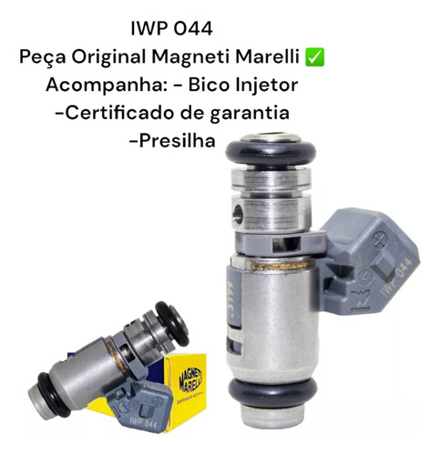Kit 4x Bico Injetor Vw Gol Saveiro Polo 1.6/1.8 Iwp-044 Orig