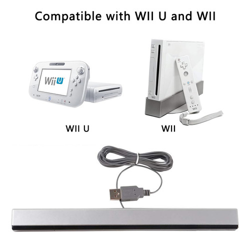Receptor Infrarrojo Usb Consolacompatible Con Nintendo Wii