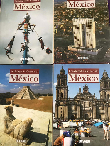 Enciclopedia Océano De México 4 Volúmenes