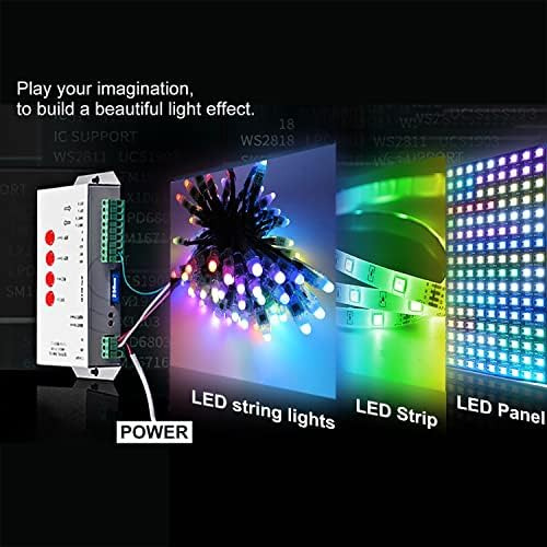 Controlador De Píxeles Programable A Todo Color Led Rgb T100