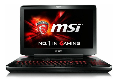 Imagen 1 de 2 de Laptop Gaming Msi Gt83vr Titan Sli-255 18.4 Gtx 1080
