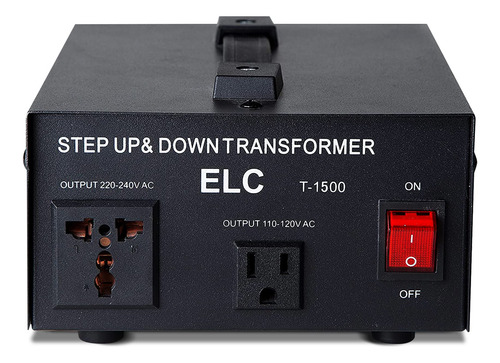 Transformador Convertidor De Voltaje Elc Serie T 1500w 110-2