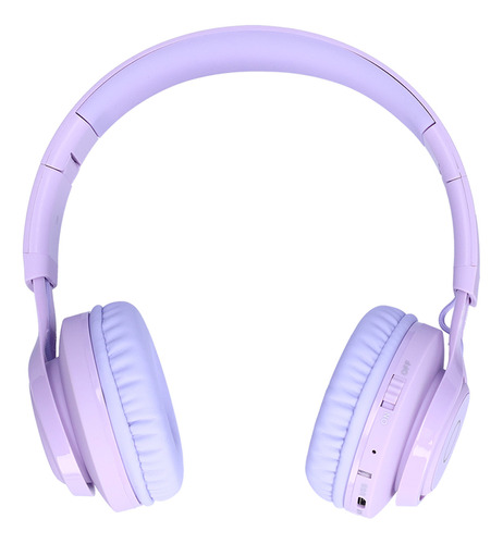 Auriculares Bluetooth Para Niños Bt06c Con Luz Led Estéreo