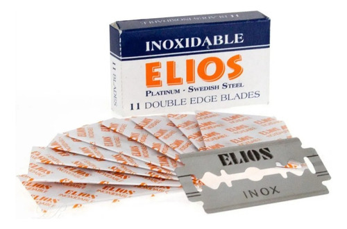 Eurostil 11 Hojas Cuchillas Acanaladas Elios Caja X20
