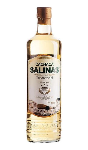 Cachaça Salinas Tradicional 700ml