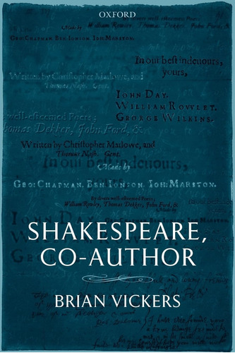 Libro: Shakespeare, Co-author: A Historical Study Of Five