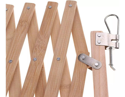 Valla De Madera Extensible Para Perros - 110*48cm