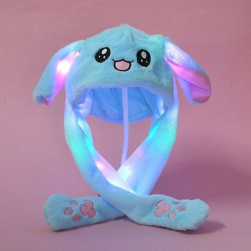 * A Gorro De Felpa Padres E Hijos Luminoso Y Con Orejas