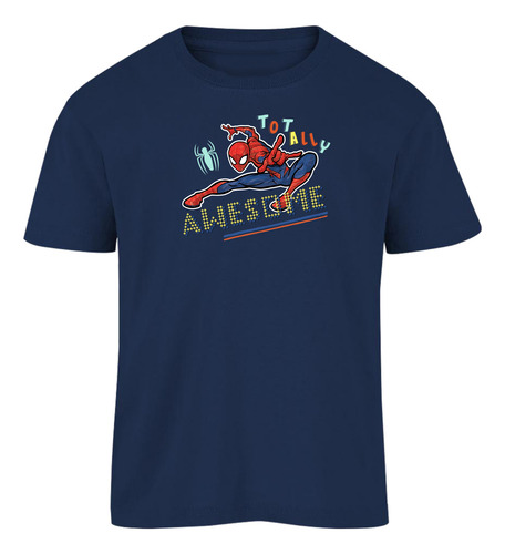 Marvel Playera Infantil Super Increible Spider-man Oficial