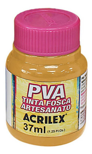 Tinta Fosca Artesanato Pva 37ml - Amêndoa 831 - Acrilex